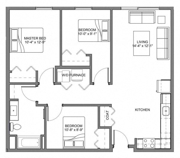 2235 N Vel R. Phillips Ave Studio-3 Beds Apartment, Affordable for Rent - Photo Gallery 25